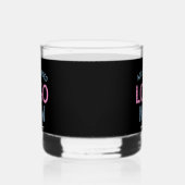 EINFACHER ZEITGENÖSSISCHER, SCHWARZER KUNDE WHISKYGLAS (Rechts)