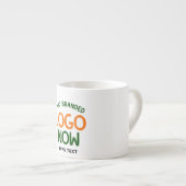 EINFACHER ZEITGENÖSSISCHER, WEISSER, SCHNELLER KUN ESPRESSOTASSE (Vorderseite Rechts)