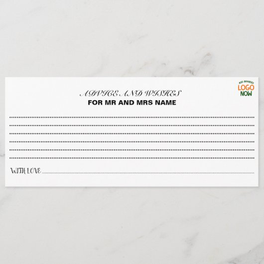 EINFACHER ZEITGENÖSSISCHER, WEISSER, SCHNELLER KUN HINWEISKARTE (Vorderseite)