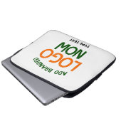 EINFACHER ZEITGENÖSSISCHER, WEISSER, SCHNELLER KUN LAPTOPSCHUTZHÜLLE (Vorne Knopf)