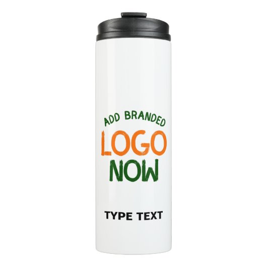 EINFACHER ZEITGENÖSSISCHER, WEISSER, SCHNELLER KUN THERMOSBECHER (Vorderseite)