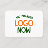 EINFACHER ZEITGENÖSSISCHER, WEISSER, SCHNELLER KUN VISITENKARTE (Rückseite)