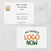 EINFACHER ZEITGENÖSSISCHER, WEISSER, SCHNELLER KUN VISITENKARTE (Vorne/Hinten)