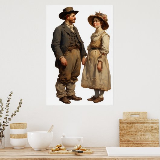 Einfachere Zeit Poster (Küche)