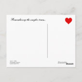 Einfachere Zeiten Postkarte (Rückseite)