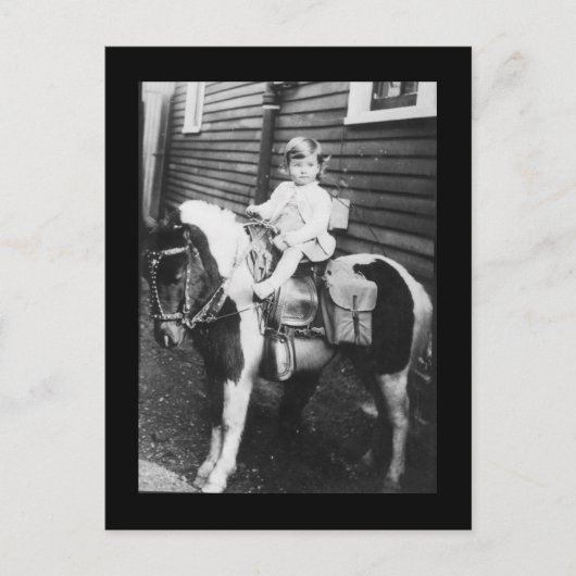 Einfachere Zeiten Postkarte (Vorderseite)