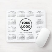 Einfaches 2020-Calendar-Firmenlogo Mousepad (Mit Mouse)