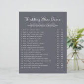 Einfaches Abend Boho Wedding Shoe Game (Stehend Vorderseite)