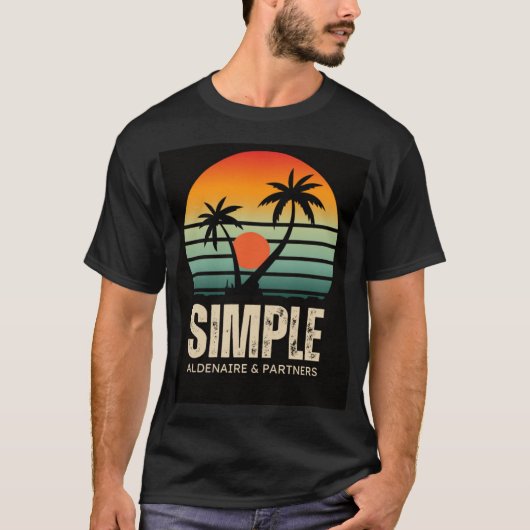 Einfaches Abenteuer  T-Shirt (Vorderseite)