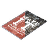 "Einfaches aber bedeutendes" Notizbuch Notizblock (Linke Seite)