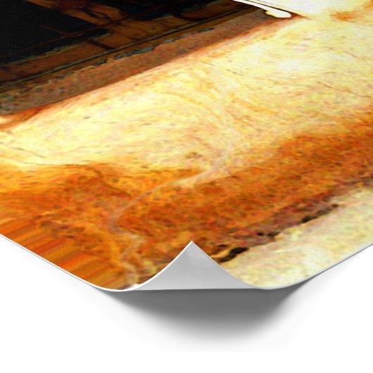 einfaches aber schönes Haus Poster (Ecke)