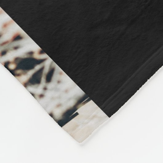 Einfaches Abschluss 3 Foto Fleecedecke (Ecke)