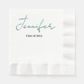 Einfaches Abschluss Serviette (Vorderseite)