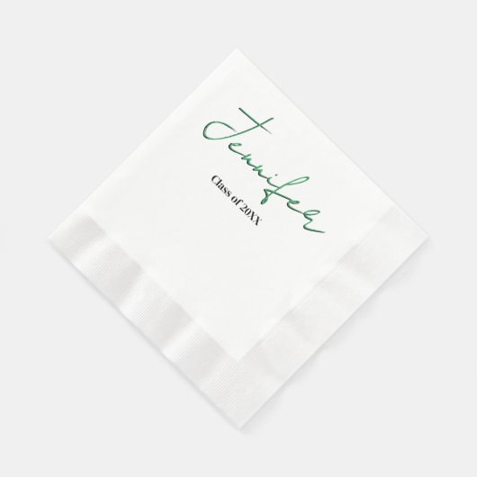 Einfaches Abschluss Serviette (Ecke)