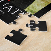 Einfaches Abschluss Stilvolles Modernes Graduate F Puzzle (Seite)