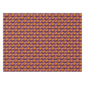 Einfaches abstraktes Muster mit Blättern von Monst Tischdecke (Vorderseite (Horizontal))