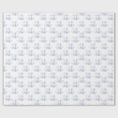 Einfaches Anchor Duo! Geschenkpapier (Flach)