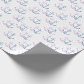 Einfaches Anchor Duo! Geschenkpapier (Ecke)