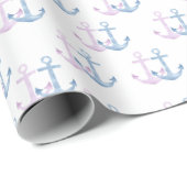 Einfaches Anchor Duo! Geschenkpapier (Rolleneckpunkt)