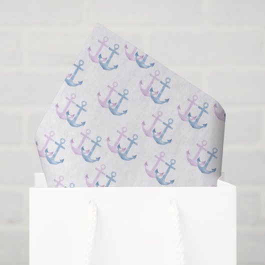 Einfaches Anchor Duo! Seidenpapier (Geschenktüte)