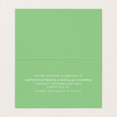 Einfaches Ändern des Skripts die Datumskarte Visitenkarten (Innenseite Aufgefaltet)