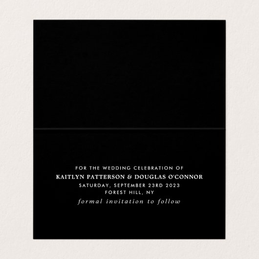 Einfaches Ändern des Skripts die Datumskarte Visitenkarten (Innenseite Aufgefaltet)