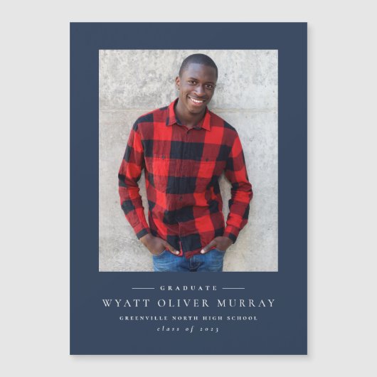 Einfaches Ankündigungsmagnet für den klassischen A Magnetkarte (Vorderseite)