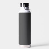 Einfaches Ash-Name-Script Modern Trinkflasche (Links)