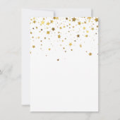 einfaches Aussehen, der 16 Foto Collage 10 Geburts Einladung (Rückseite)