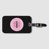 Einfaches Austauschen und Bearbeiten von Text für Gepäckanhänger (Vorderseite (Horizontal))