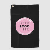 Einfaches Austauschen und Bearbeiten von Text für Golfhandtuch (Vorderseite)