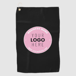 Einfaches Austauschen und Bearbeiten von Text für Golfhandtuch