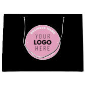 Einfaches Austauschen und Bearbeiten von Text für Große Geschenktüte (Vorderseite)