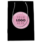 Einfaches Austauschen und Bearbeiten von Text für Mittlere Geschenktüte (Vorderseite)