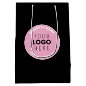 Einfaches Austauschen und Bearbeiten von Text für Mittlere Geschenktüte (Rückseite)