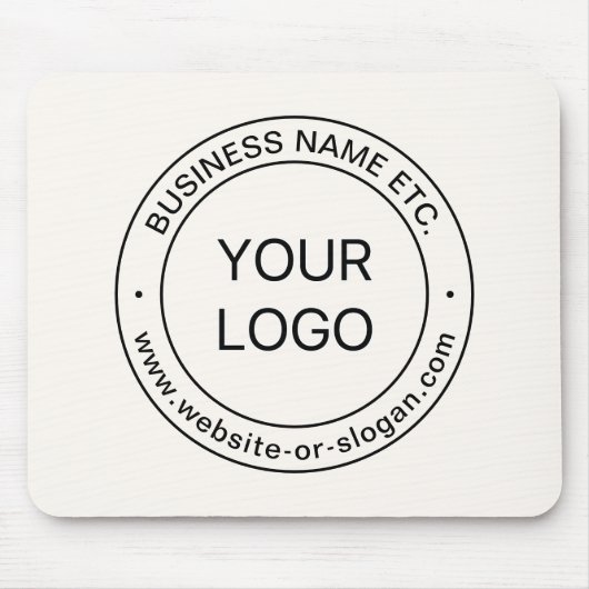 Einfaches Austauschen und Bearbeiten von Text für Mousepad (Vorne)