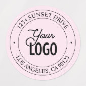 Einfaches Austauschen von Logos durch benutzerdefi Etiketten (Design 1)