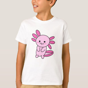 Einfaches Axolotl-Kind-Shirt T-Shirt