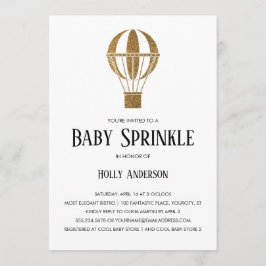 Einfaches Baby besprühen Einladung