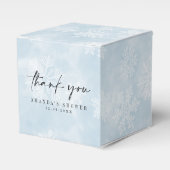 Einfaches Baby Es ist kalt draußen im Winter Platz Geschenkschachtel (Vorderseite)