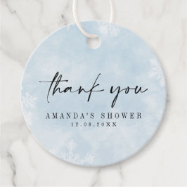 Einfaches Baby Es ist kalt draußen Winter Baby Dus Geschenkanhänger