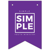 Einfaches Banner des Jugendministeriums (Zweite Fahne)