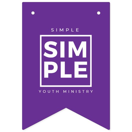 Einfaches Banner des Jugendministeriums (Zweite Fahne)