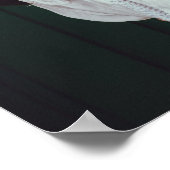 Einfaches Begrüßungszeichen für klassisches Foto Poster (Ecke)