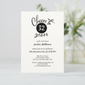 Einfaches Beifall für jedes Party der Altersversor Einladung (Stehend Vorderseite)