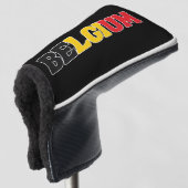 Einfaches Bekleidungsstück für moderne belgische F Golf Headcover (3/4 Vorderseite)