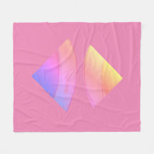 einfaches benutzerdefiniertes BLACK mandala Monogr Fleecedecke