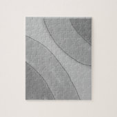 einfaches benutzerdefiniertes BLACK mandala Monogr Puzzle (Vertikal)