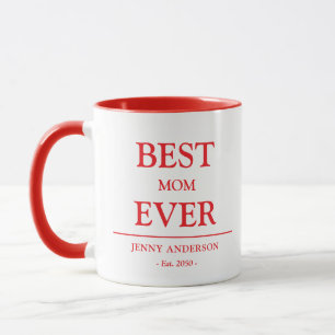 Einfaches benutzerdefiniertes Design Beste Mama Al Tasse