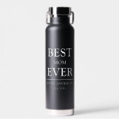 Einfaches benutzerdefiniertes Design Beste Mama Al Trinkflasche (Vorne)